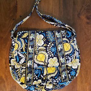 Vera Bradley Ellie Blue Saddle Up Bag